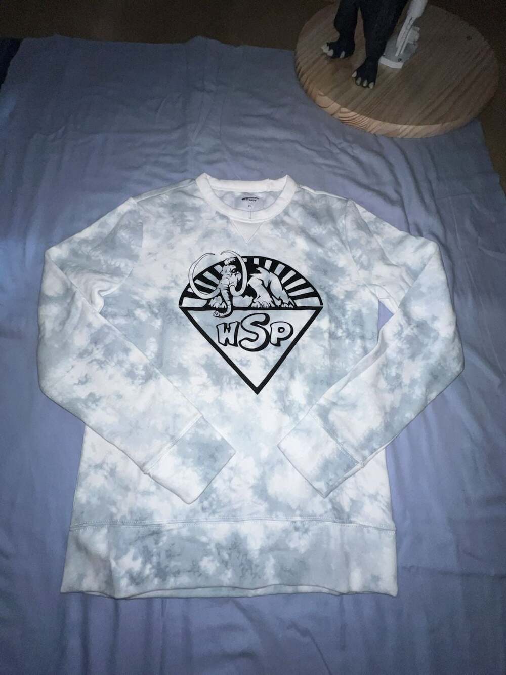Widespread Panic WSP Mammoth Tie-Dye Graphic Crewneck Sweatshirt